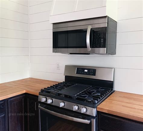 can you put a microwave hood over a gas stove